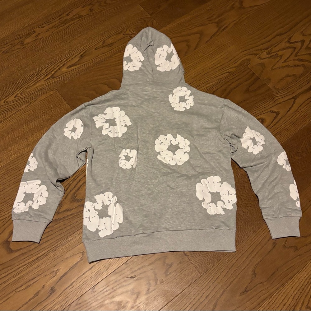 Grey Denim Tears Hoodie